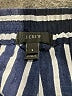 J.Crew 100% Cotton Stripes Silver Casual Pants Size S - photo 7