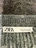 Zara Tweed Gray Pullover Sweater Size S - photo 7