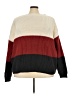 Unbranded 100% Polyester Color Block Ivory Pullover Sweater Size 4XL - photo 1