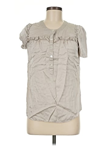 J.Crew Short Sleeve Silk Top (view 1)