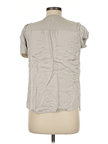 J.Crew Short Sleeve Silk Top (view 2)