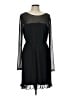 DKNY 100% Polyester Black Cocktail Dress Size 12 - photo 1