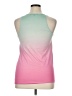 Almost Famous 100% Polyester Silver Sleeveless Top Size XL - photo 2