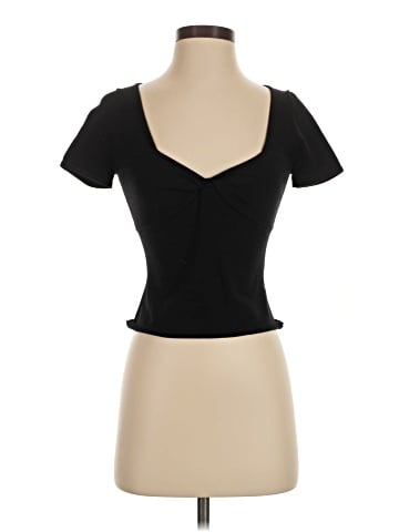 Aqua Short Sleeve Top (view 1)