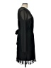 DKNY 100% Polyester Black Cocktail Dress Size 12 - photo 4