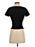 Aqua Black Short Sleeve Top Size S - photo 2
