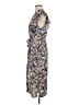 Zara Basic Floral Blue Casual Dress Size M - photo 5