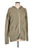Mossimo Supply Co. 100% Polyester Green Zip Up Hoodie Size L - photo 1