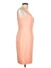 The Limited 100% Polyester Orange Cocktail Dress Size 10 - photo 4