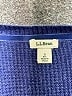 L.L.Bean Solid Blue Pullover Sweater Size S - photo 7