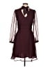 ModCloth 100% Polyester Burgundy Cocktail Dress Size 10 - photo 1