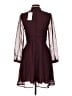 ModCloth 100% Polyester Burgundy Cocktail Dress Size 10 - photo 2