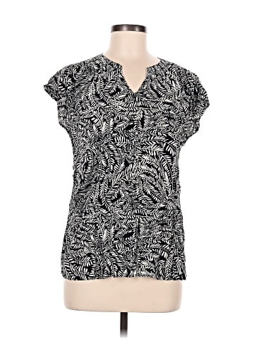 Liz Claiborne Short Sleeve Blouse (view 1)