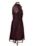 ModCloth 100% Polyester Burgundy Cocktail Dress Size 10 - photo 4