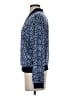 Stella & Dot 100% Polyester Print Blue Jacket Size S - photo 5