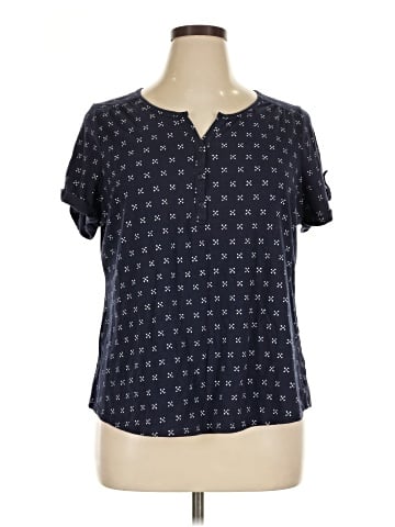 SONOMA life + style Short Sleeve Blouse (view 1)