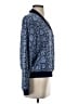 Stella & Dot 100% Polyester Print Blue Jacket Size S - photo 4
