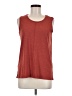 Max Studio Red Sleeveless T-Shirt Size M - photo 1