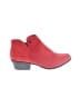 Daisy Fuentes Red Ankle Boots Size 9 1/2 - photo 1