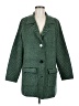 John & Jenn Chevron-herringbone Green Coat Size M - photo 1