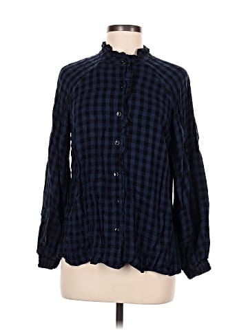 CAbi Long Sleeve Button-Down Shirt (view 1)