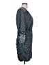 Veronica Beard Paisley Blue Casual Dress Size 10 - photo 4