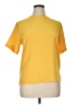 Alfred Dunner Color Block Yellow Short Sleeve Turtleneck Size 16 - photo 1