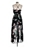 Love Tree Floral Black Cocktail Dress Size L - photo 2