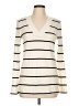 Gap Outlet Ivory Long Sleeve Top Size L - photo 1