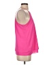 Paper Crane 100% Polyester Pink Sleeveless Top Size S - photo 4