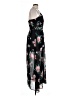 Love Tree Floral Black Cocktail Dress Size L - photo 4