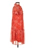 DKNY 100% Polyester Red Casual Dress Size 2 - photo 4