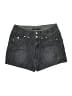 One 5 One Gray Denim Shorts Size 4 - photo 1