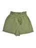 Unionbay 100% Cotton Solid Green Shorts Size M - photo 1