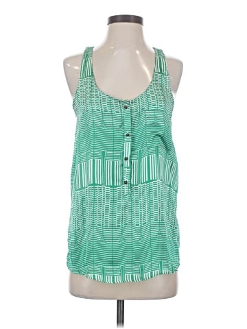 Aqua Sleeveless Blouse (view 1)