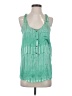 Aqua Green Sleeveless Blouse Size S - photo 1