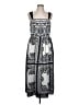 Taylor 100% Polyester Paisley Gray Casual Dress Size 10 - photo 1