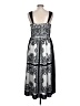 Taylor 100% Polyester Paisley Gray Casual Dress Size 10 - photo 2