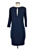 Vero Moda Solid Blue Casual Dress Size M - photo 2