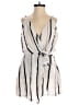 Alythea 100% Polyester Stripes Ivory Romper Size S - photo 1