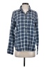 J.Crew Plaid Blue Long Sleeve Button-Down Shirt Size S - photo 1