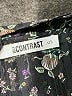 Self Contrast Black Long Sleeve Blouse Size S - photo 7