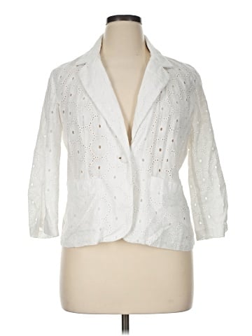 Madison Leigh 3/4 Sleeve Button-Down Shirt (view 1)