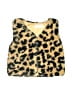 Btween 100% Polyester Animal Print Gold Faux Fur Vest 6-9 MO / 9 MO - photo 1