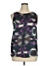 MNG Purple Sleeveless Blouse Size XL - photo 1