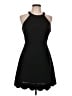 Lulus Solid Black Cocktail Dress Size L - photo 1
