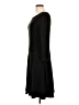 Talbots Solid Black Casual Dress Size L - photo 5