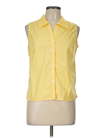 Gemilli Sleeveless Button-Down Shirt (view 1)