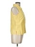 Gemilli Yellow Sleeveless Button-Down Shirt Size L - photo 4