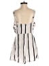 Alythea 100% Polyester Stripes Ivory Romper Size S - photo 2